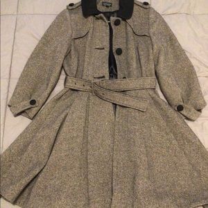 Vintage Topshop Flare Skirt Princess Riding Coat
